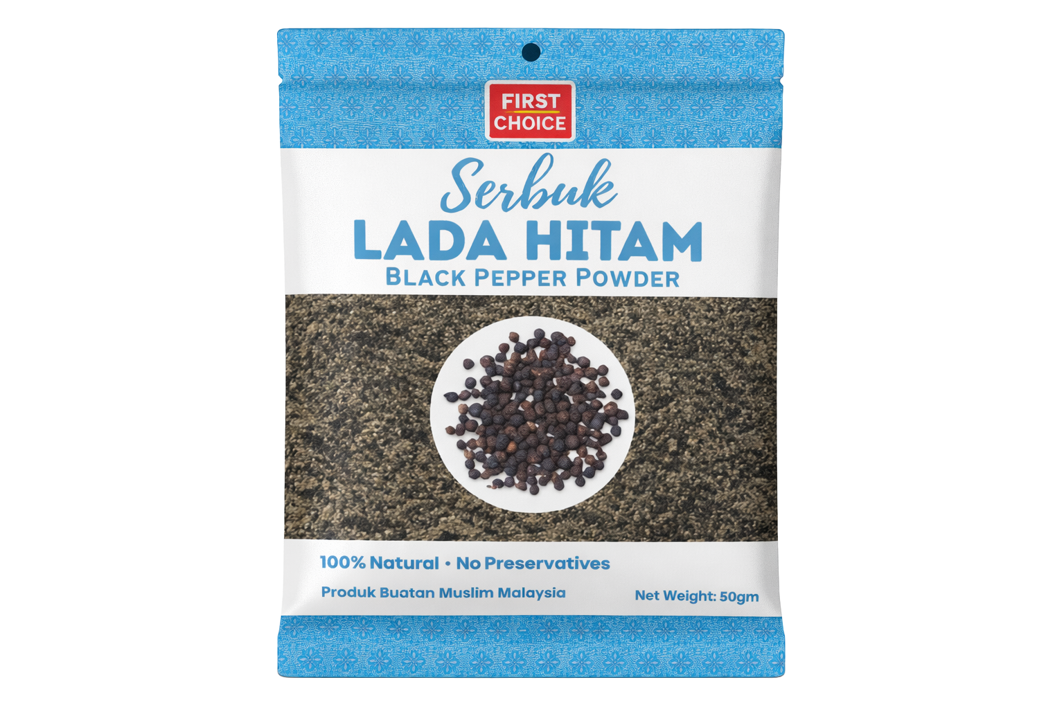 Black Pepper Powder Pouch